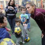 alex morgan with kids