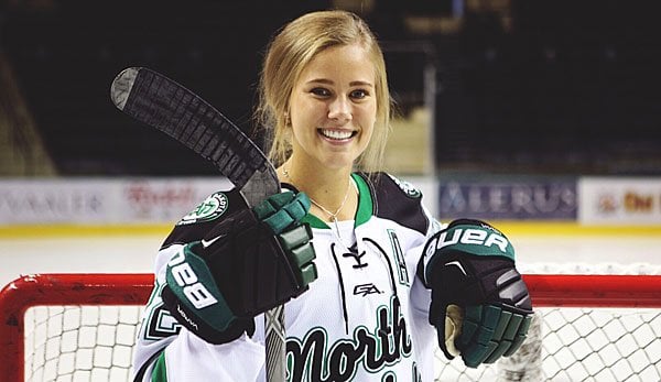 girl nhl player