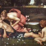 oil painting couple with kids