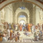oil painting the school of athens