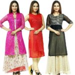 different ways to wear kurti 3