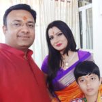 chitra tripathi beautiful family