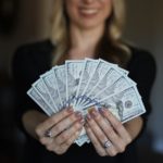 women with money