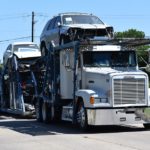 truck carrying accident cars