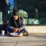 homeless man
