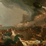 the course of empire destruction 1836 by thomas cole