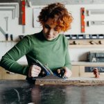 women doing crafting
