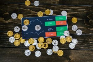 silver gold bitcoins