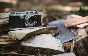old fashioned camera