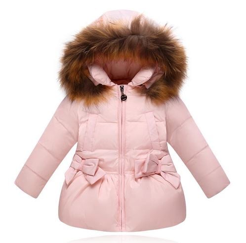 Mother toddler winter cloths down coat