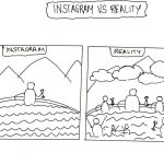 instagram vs reality life in bits