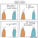 social media life in bits