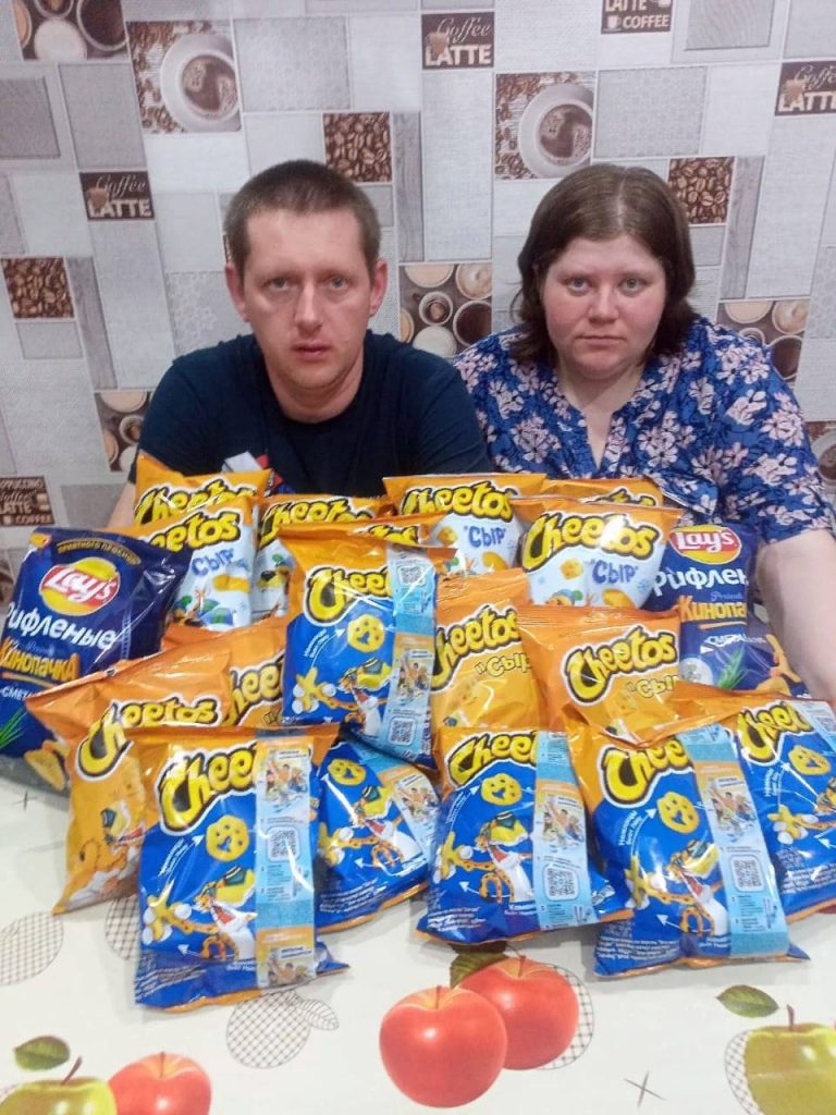 cheetos in russian family 5