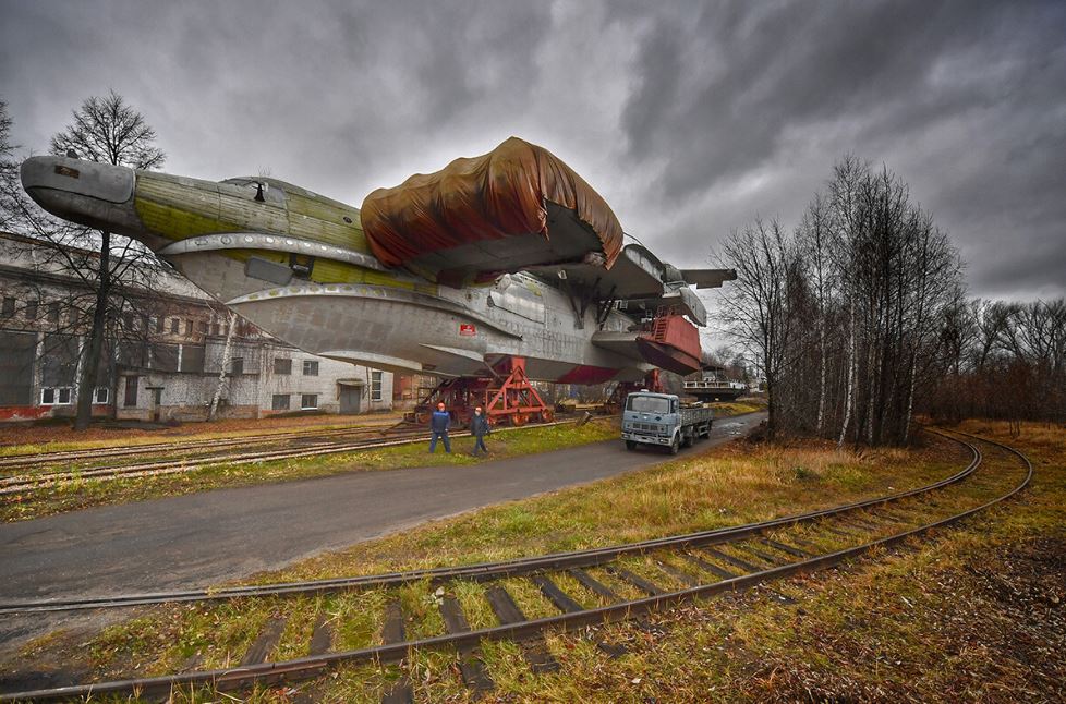 ekranoplan in nizhny novgorod russia 5