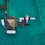 remote vacation property airplane and resort