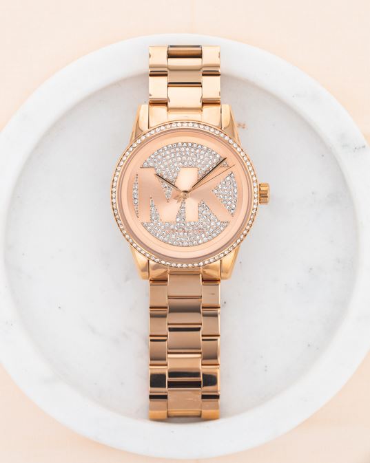 mk analog watch ladies