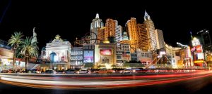 las vegas in night