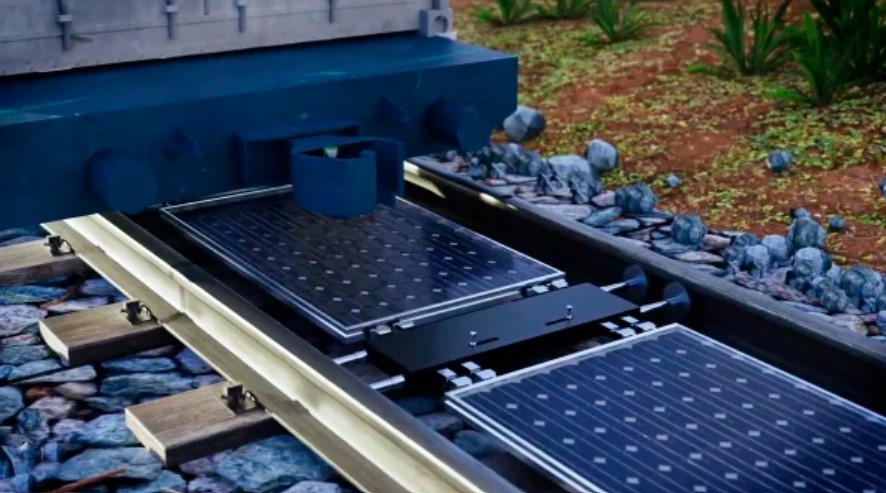sun way rail track solar panel project switzerland 2