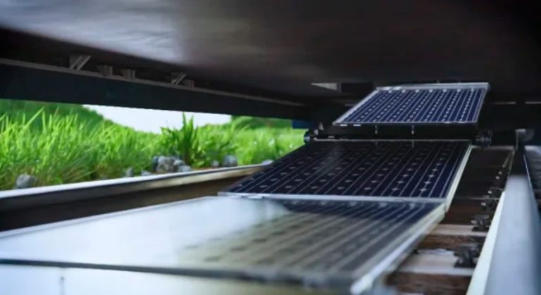 Switzerland’s Innovative Train Track Solar Carpet: Harnessing Solar ...