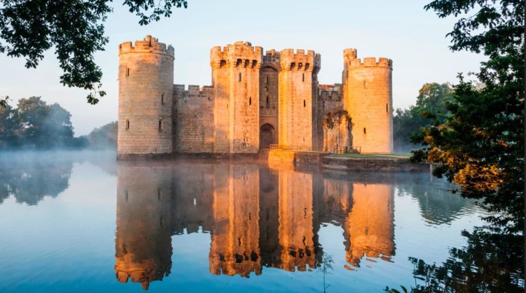 Bodiam castle england worlds most beautiful