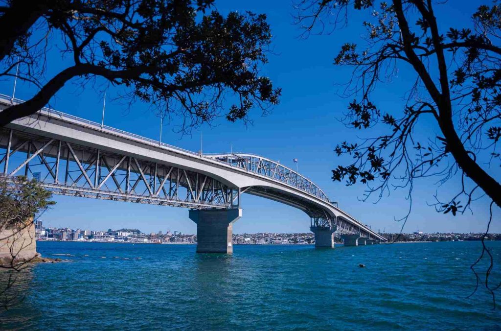 Auckland harbour bridge new zealand