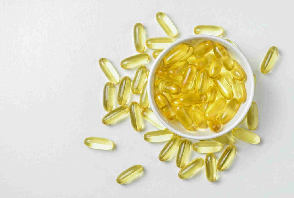 Fish oil vitamin d capsules