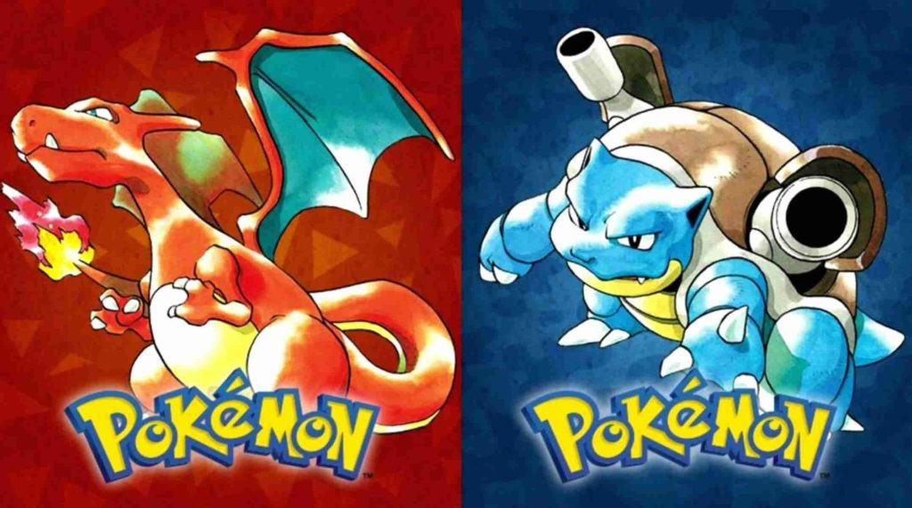 Pokeman red and blue