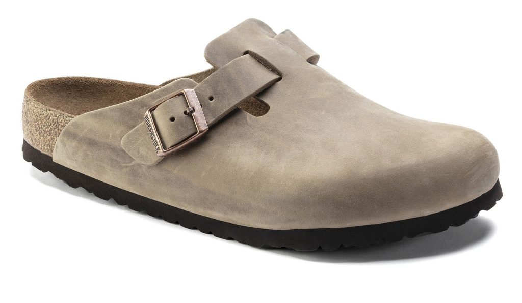 sandal boston soft bootbed oil leather