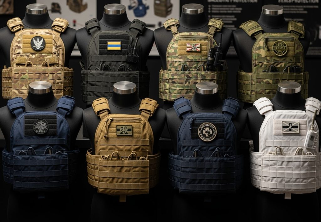 ballistic vest color options